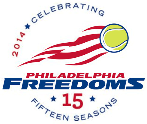 Philadelphia Freedoms 2014 Anniversary Logo iron on paper